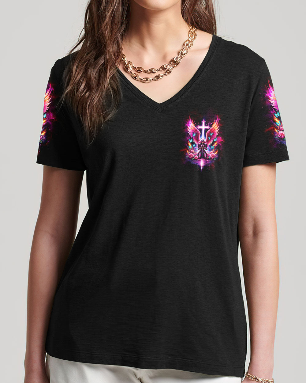 I'm A Warrior Of God Women's All Over Print Shirt - Tlnz2204243