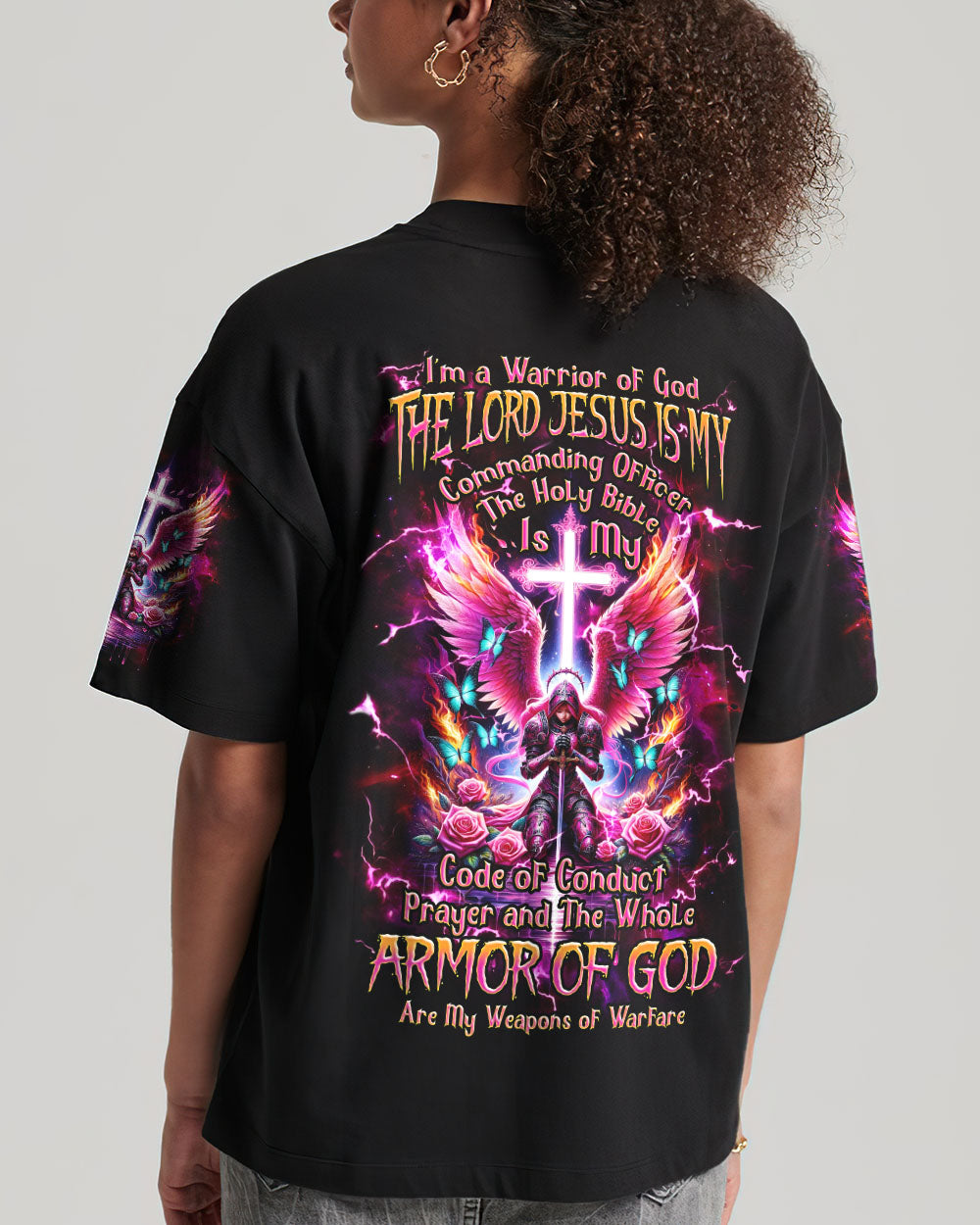 I'm A Warrior Of God Women's All Over Print Shirt - Tlnz2204243