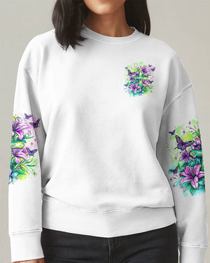 I Believe In God Lilies Women's All Over Print Shirt  - Tlnz2205253