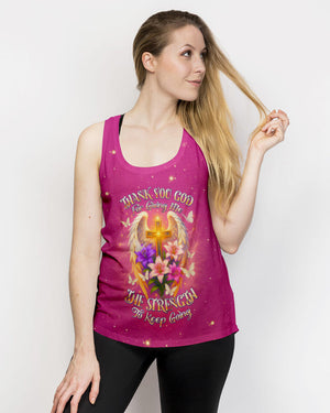 Thank You God Cross Wings Women's All Over Print Shirt    - Tlnz2304251