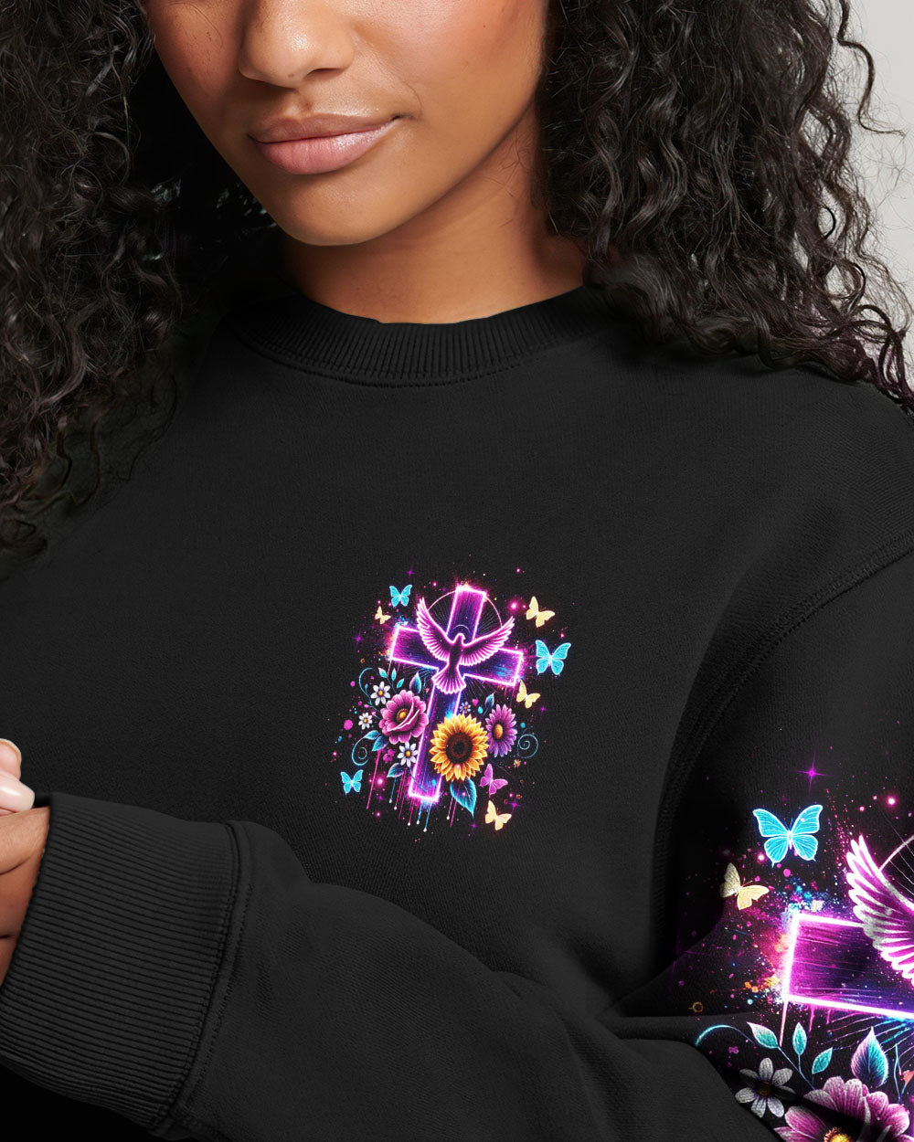 With God All Things Are Possible Women's All Over Print Shirt - Tlnz2409243