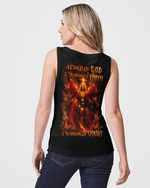A Child Of God A Woman Of Faith Warrior Women's All Over Print Shirt  - Tlnz2507253