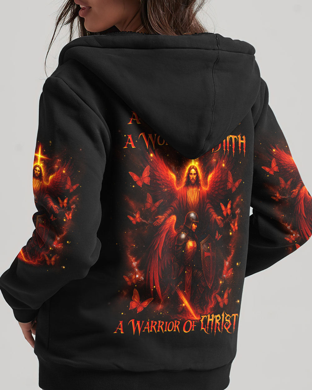 A Child Of God A Woman Of Faith Warrior Women's All Over Print Shirt  - Tlnz2507253