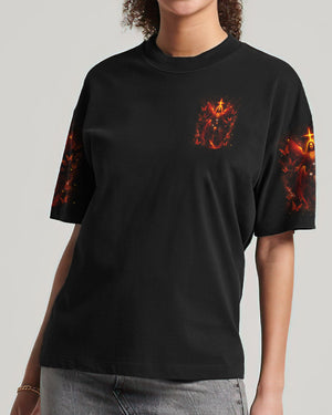 A Child Of God A Woman Of Faith Warrior Women's All Over Print Shirt  - Tlnz2507253