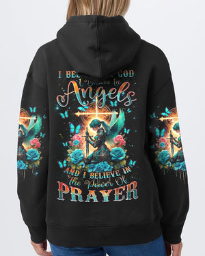I Believe In God I Believe In Angels Warrior Women's All Over Print Shirt - Tlnz2604245