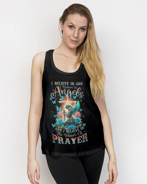 I Believe In God I Believe In Angels Warrior Women's All Over Print Shirt - Tlnz2604245
