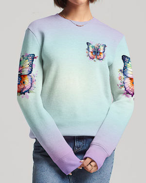God Says You Are Cross Butterfly Women's All Over Print Shirt - Tlnz2802241