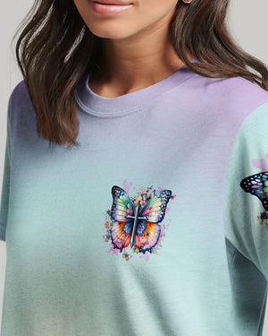God Says You Are Cross Butterfly Women's All Over Print Shirt - Tlnz2802241