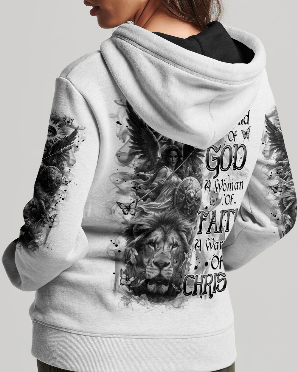 A Child Of God A Woman Of Faith Women's All Over Print Shirt   - Tlnz3010245
