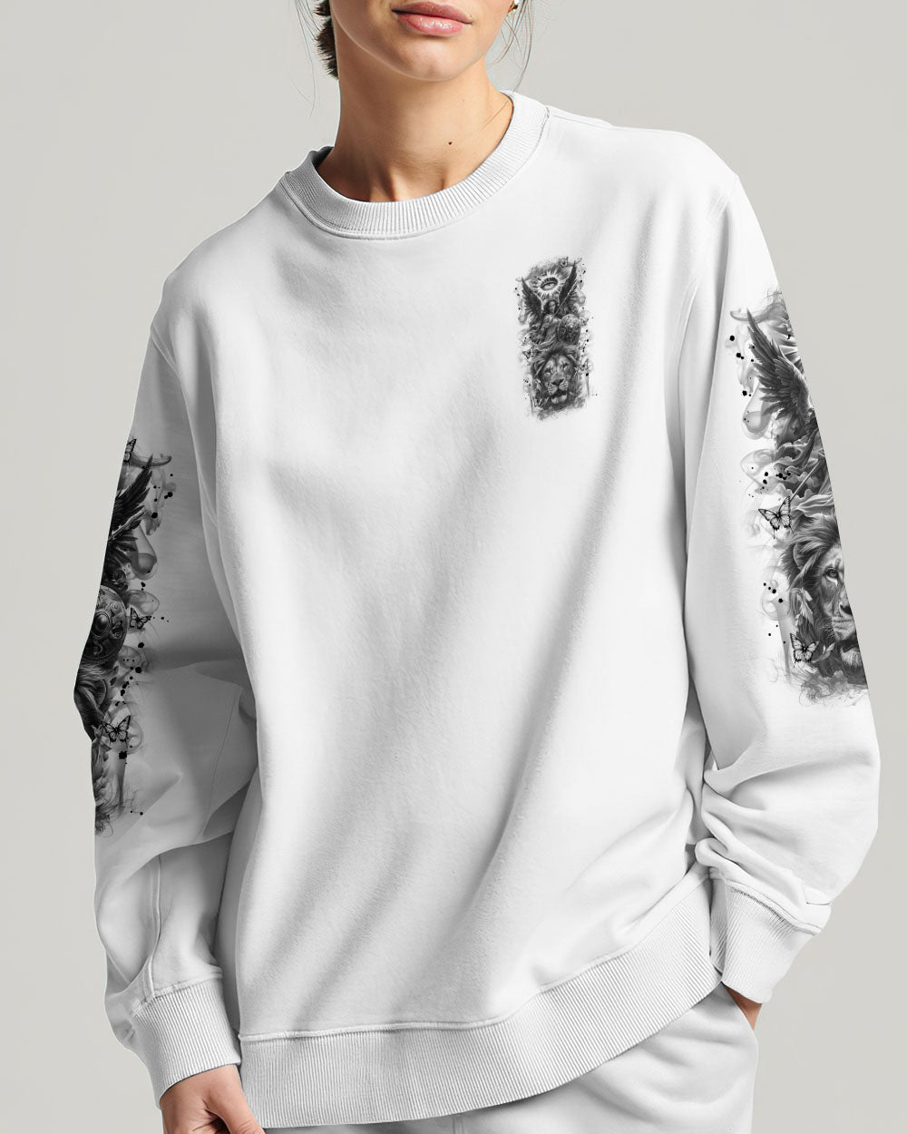 A Child Of God A Woman Of Faith Women's All Over Print Shirt   - Tlnz3010245