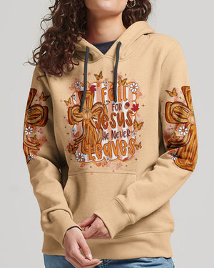 Fall For Jesus Autumn Women's All Over Print Shirt   - Tlnz3107251