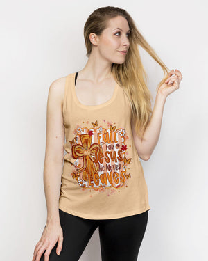 Fall For Jesus Autumn Women's All Over Print Shirt   - Tlnz3107251