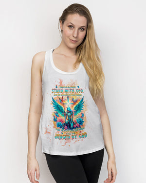 I Would Rather Stand With God Warrior Women's All Over Print Shirt - Tlpq0204243