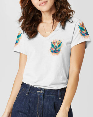 I Would Rather Stand With God Warrior Women's All Over Print Shirt - Tlpq0204243