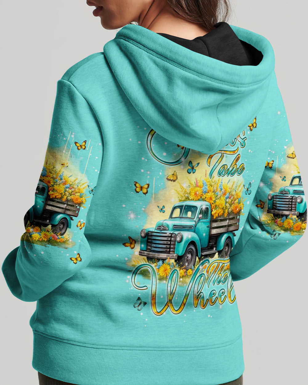 Jesus Take The Wheel Women's All Over Print Shirt - Tlpq0405242