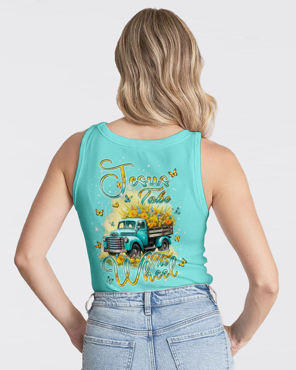 Jesus Take The Wheel Women's All Over Print Shirt - Tlpq0405242