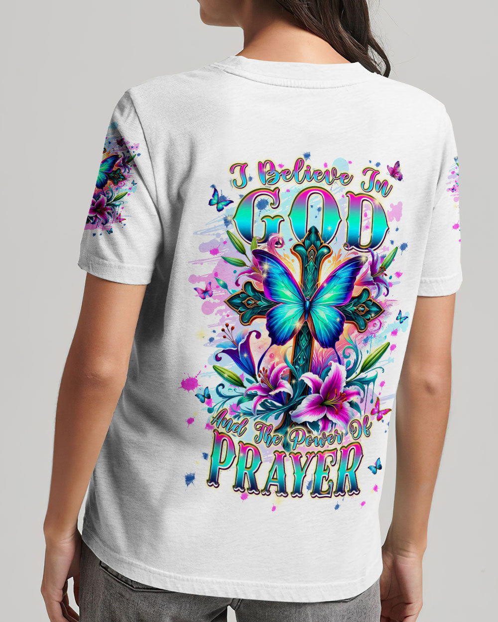 I Believe In God Women's All Over Print Shirt - Tlpq0508242