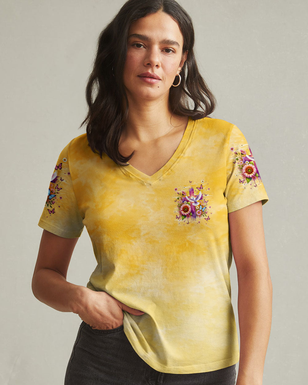 I Believe In God Dove Women's All Over Print Shirt - Tlpq1008241