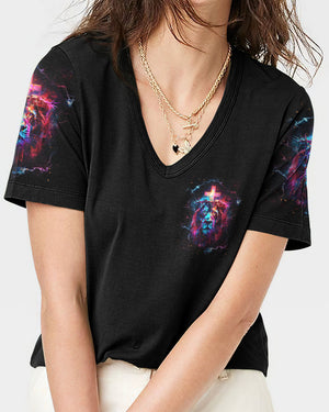 You Can't Break A Woman Lion Women's All Over Print Shirt - Tlpq1204241