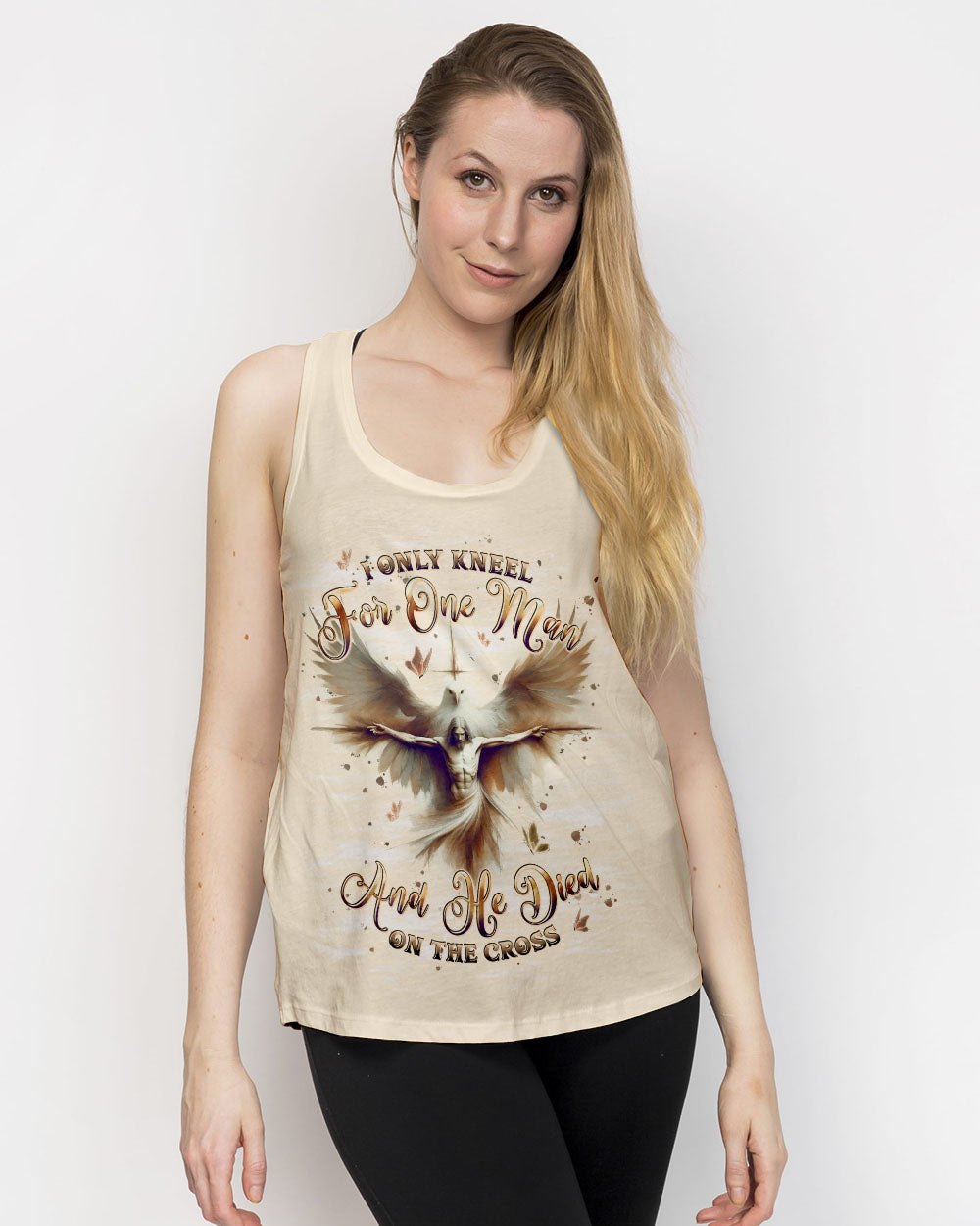 I Only Kneel For One Man Women's All Over Print Shirt  - Tlpq1410243