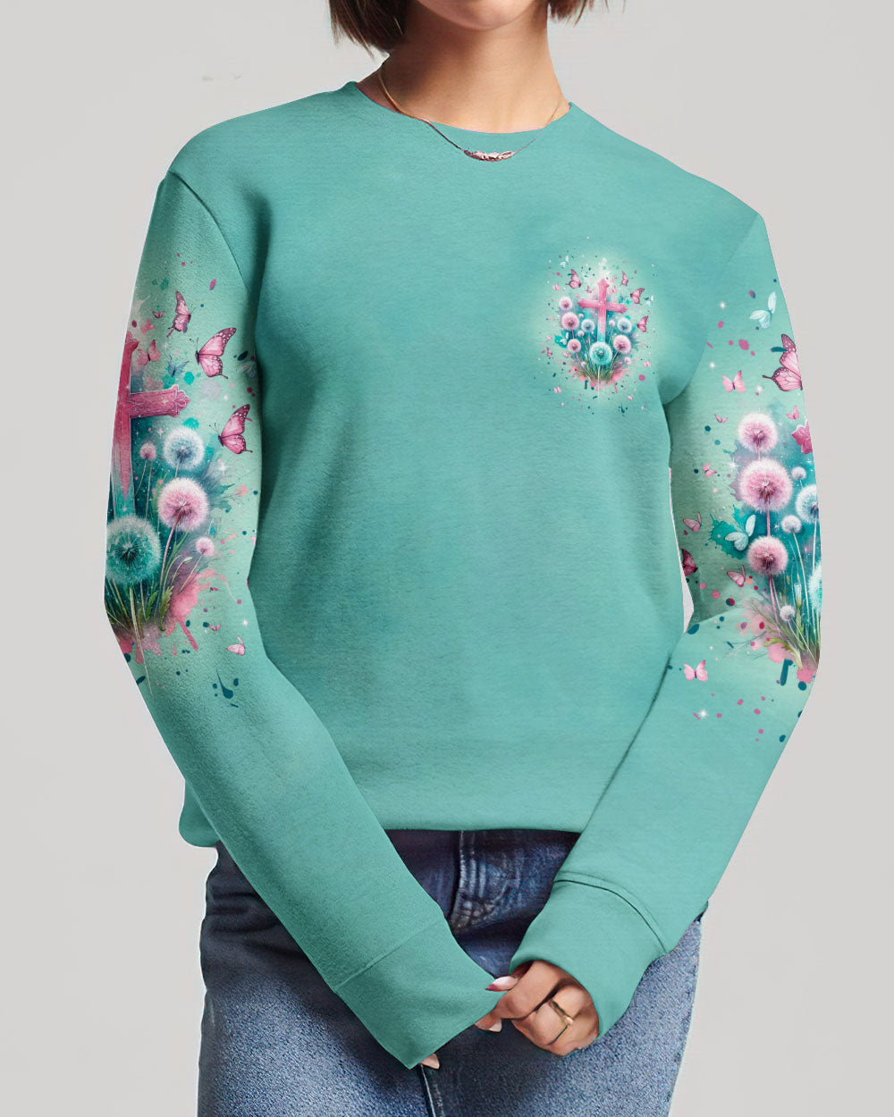Jesus Dropped The Charges Women's All Over Print Shirt - Tlpq1504243