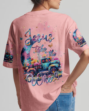 Jesus Take The Wheel Women's All Over Print Shirt - Tlpq1603242