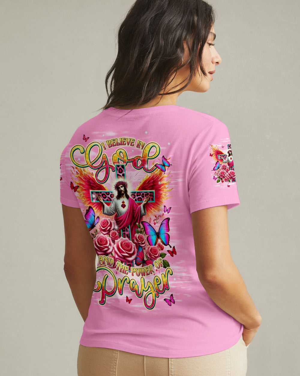 I Believe In God Women's All Over Print Shirt - Tlpq2608241
