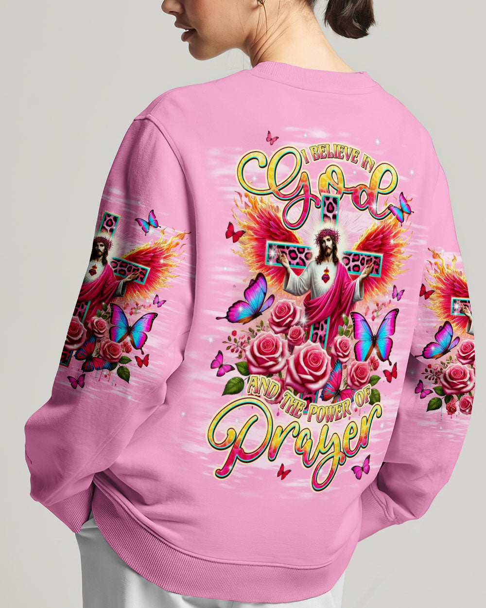 I Believe In God Women's All Over Print Shirt - Tlpq2608241