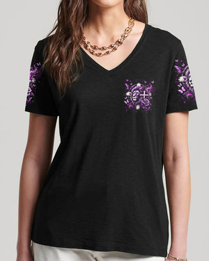 Trust Jesus In All Things Lion Women's All Over Print Shirt - Tlpq2810245