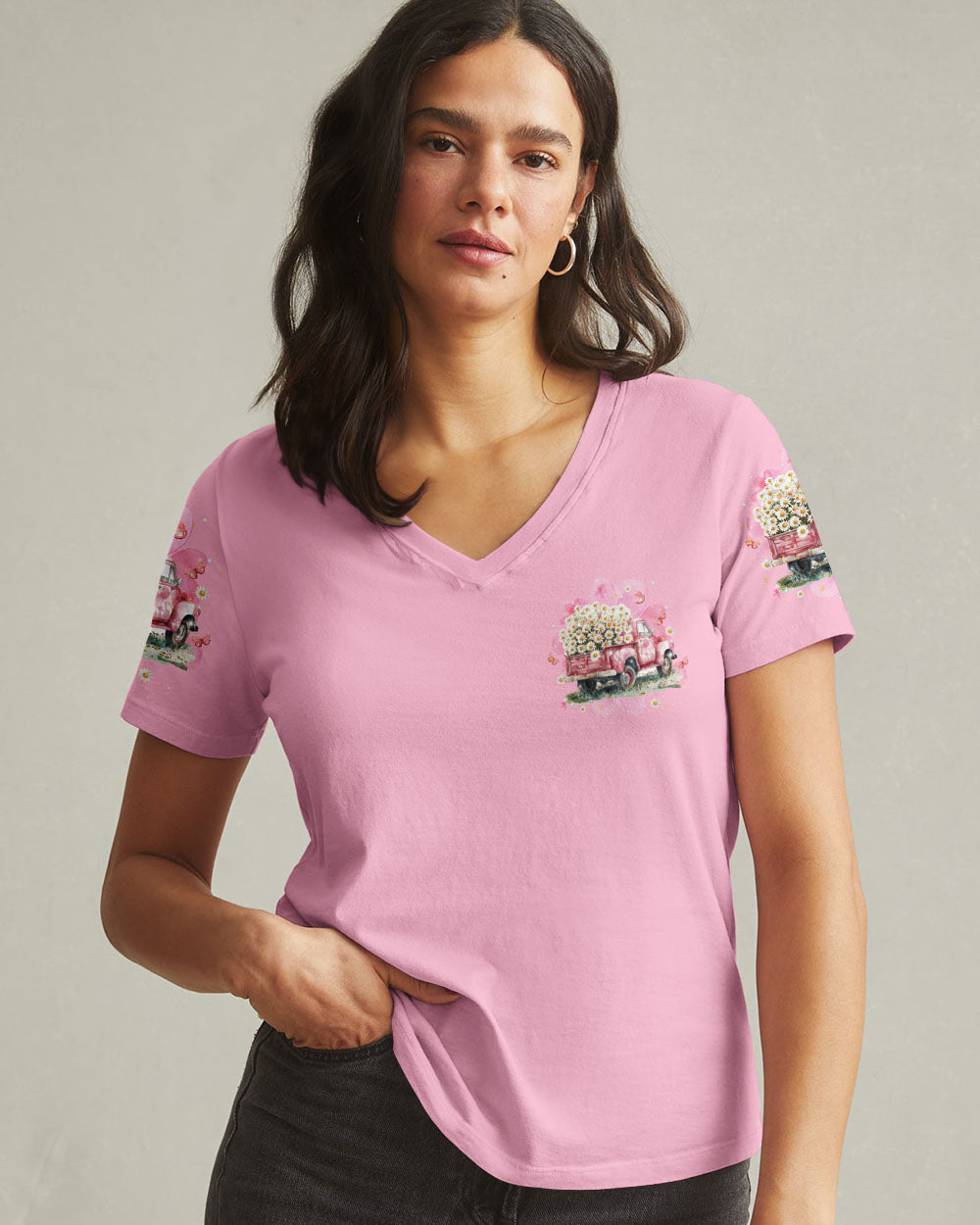 Jesus Take The Wheel Women's All Over Print Shirt - Tlpq2907243