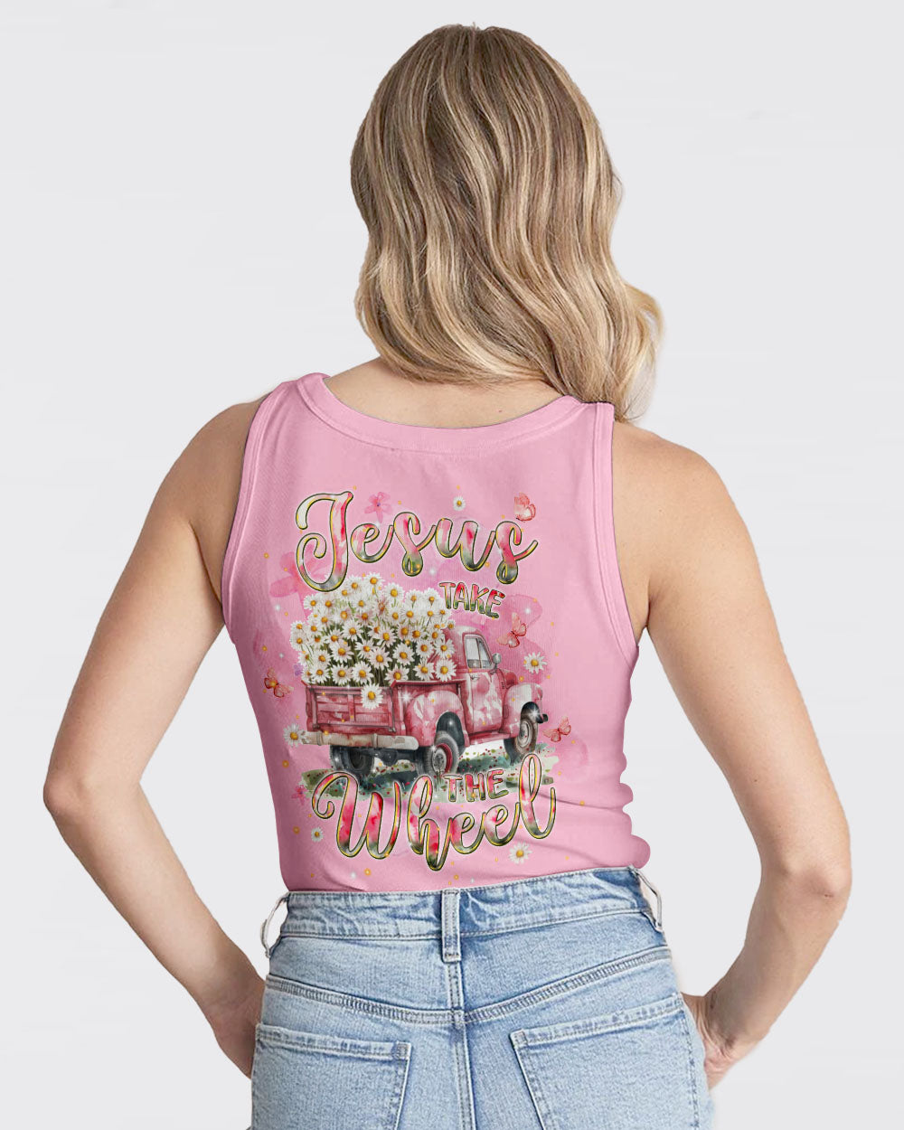 Jesus Take The Wheel Women's All Over Print Shirt - Tlpq2907243