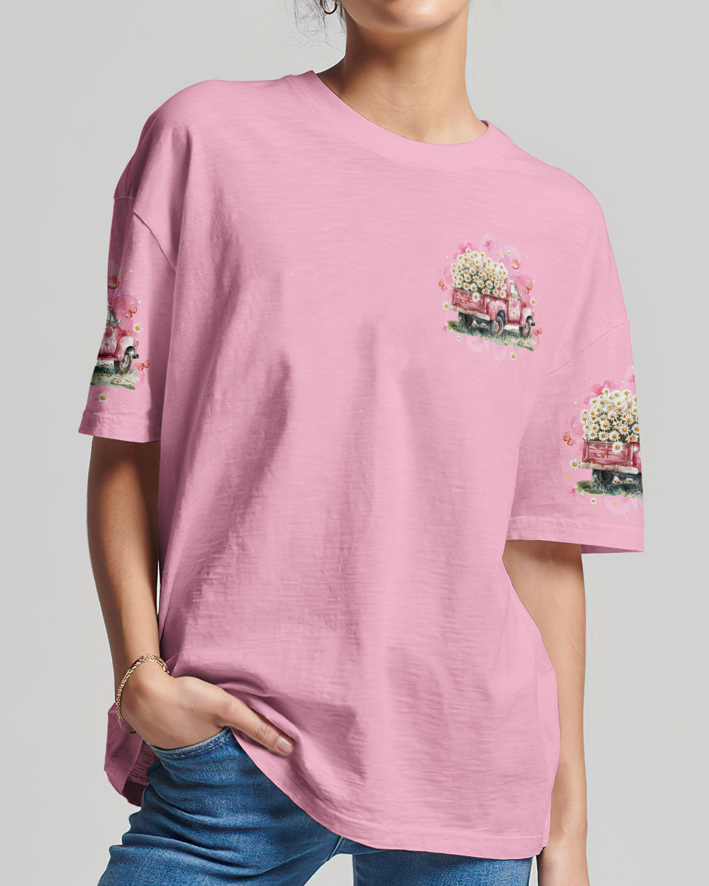 Jesus Take The Wheel Women's All Over Print Shirt - Tlpq2907243