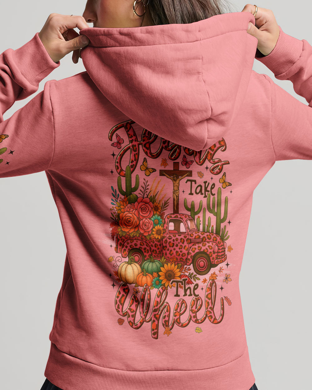 Jesus Take The Wheel Women's All Over Print Shirt - Tltr0108253