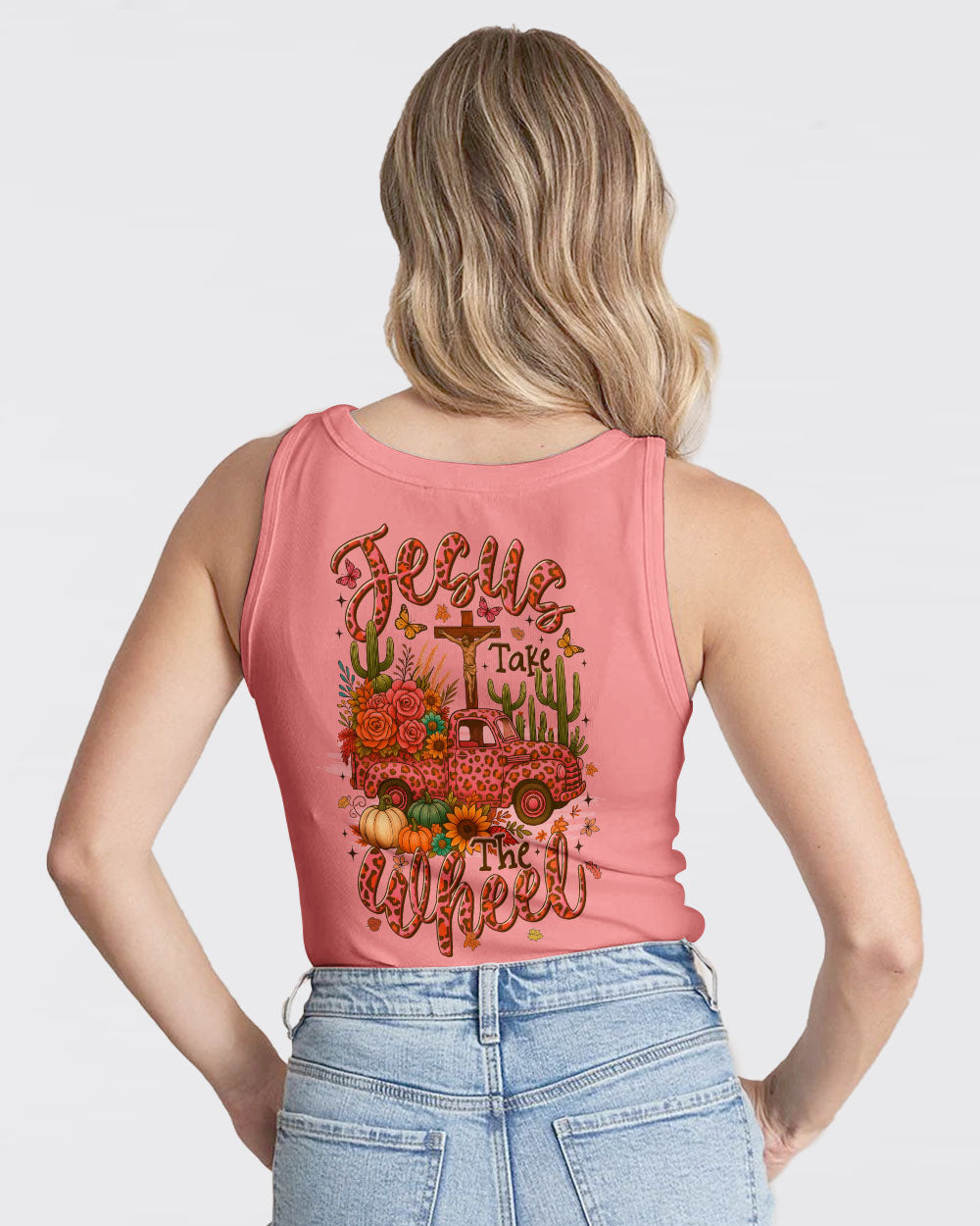Jesus Take The Wheel Women's All Over Print Shirt - Tltr0108253