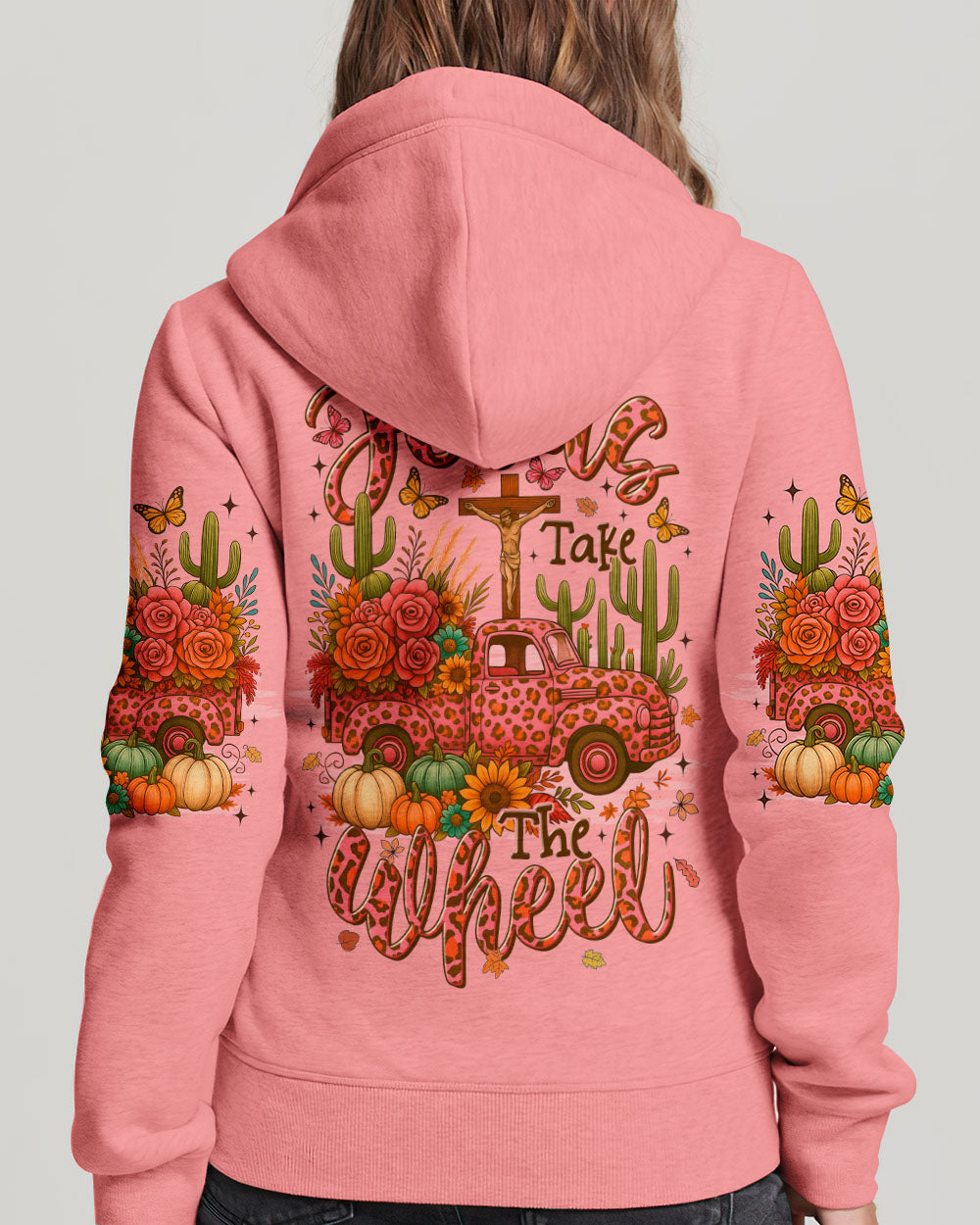 Jesus Take The Wheel Women's All Over Print Shirt - Tltr0108253