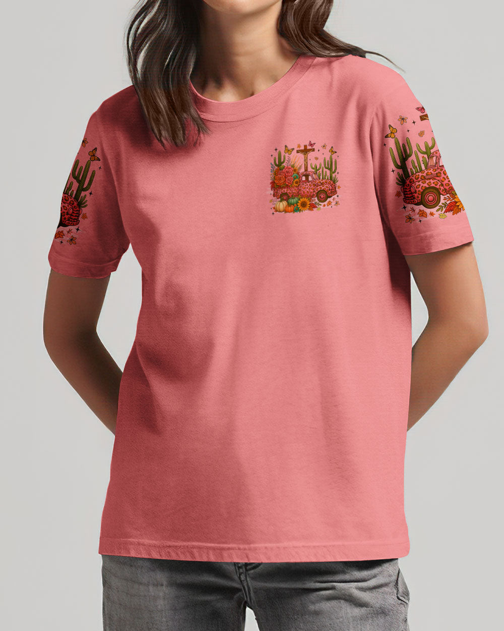 Jesus Take The Wheel Women's All Over Print Shirt - Tltr0108253