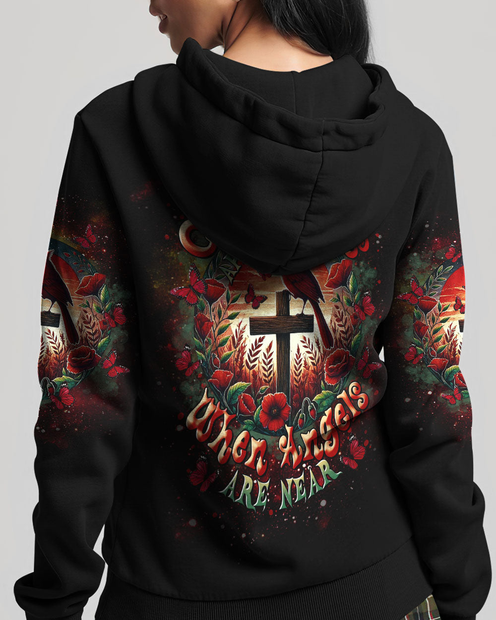 Cardinals Appear When Angels Are Near Women's All Over Print Shirt - Tltr0201252