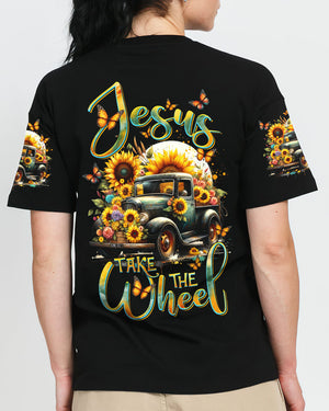 Jesus Take The Wheel Women's All Over Print Shirt - Tltr0202241