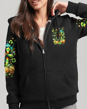 Not Lucky Just Really Blessed Patrick's Day Women's All Over Print Shirt - Tltr0301244