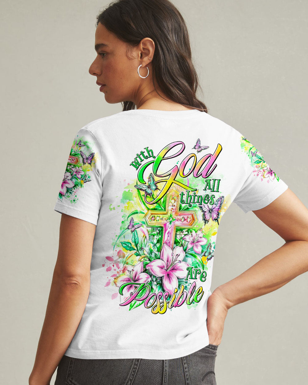 I Can Do All Things Women's All Over Print Shirt - Tltr0306253