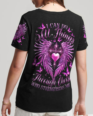 I Can Do All Things Wings Women's All Over Print Shirt - Tltr0310244