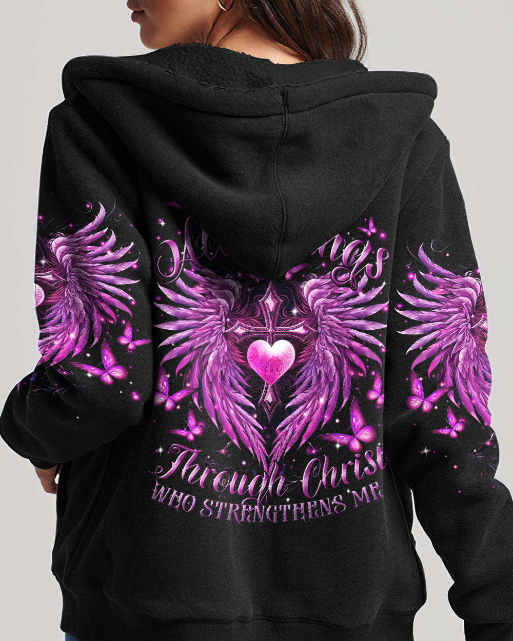 I Can Do All Things Wings Women's All Over Print Shirt - Tltr0310244