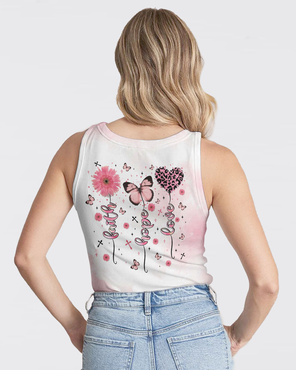 Faith Hope Love Women's All Over Print Shirt - Tltr0403252