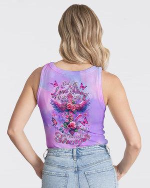 Lord Stood With Me Cross Wings Rose Women's All Over Print Shirt - Tltr0502244