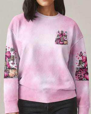 In October We Wear Pink Cross Women's All Over Print Shirt   - Tltr0508252