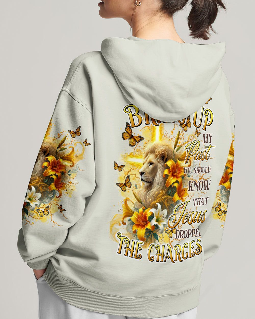 Jesus Dropped The Charges Lion Women's All Over Print Shirt - Tltr0509245