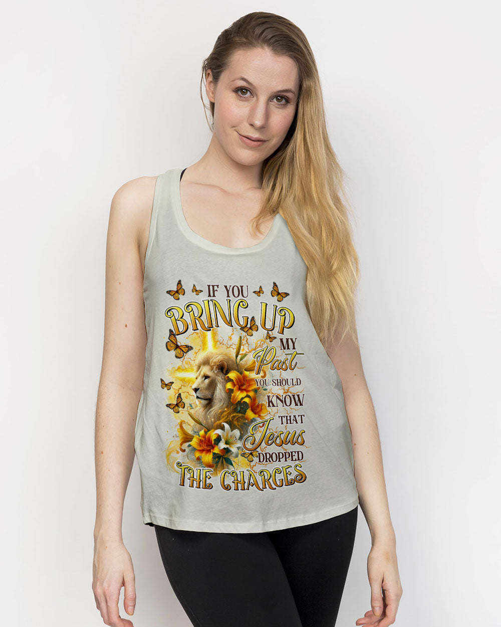 Jesus Dropped The Charges Lion Women's All Over Print Shirt - Tltr0509245