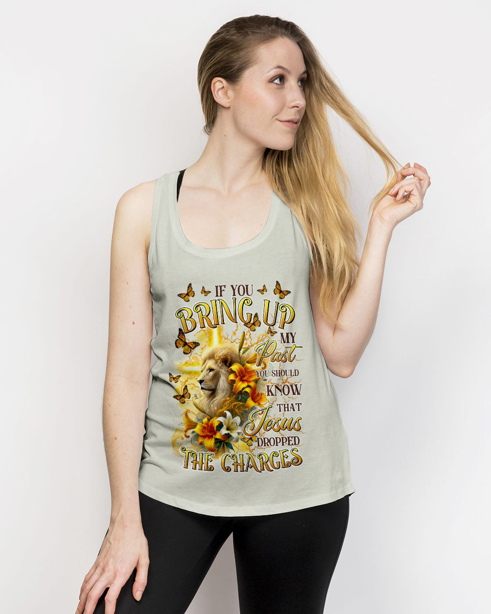 Jesus Dropped The Charges Lion Women's All Over Print Shirt - Tltr0509245