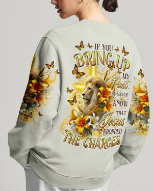 Jesus Dropped The Charges Lion Women's All Over Print Shirt - Tltr0509245