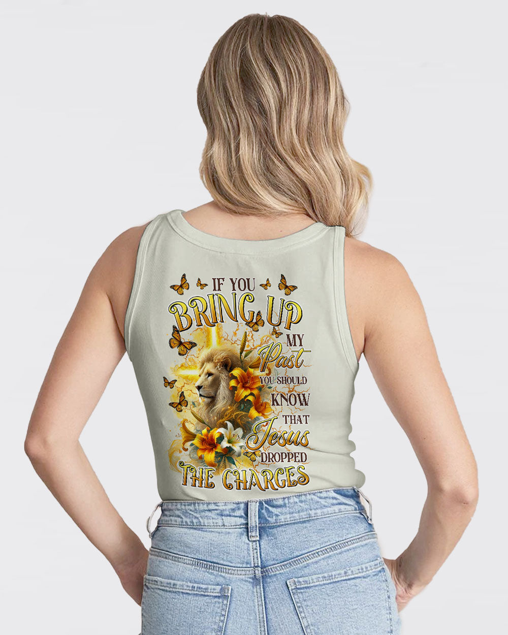 Jesus Dropped The Charges Lion Women's All Over Print Shirt - Tltr0509245